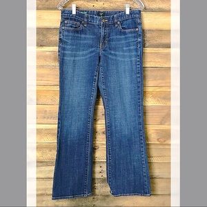 J. Crew bootcut stretch jeans